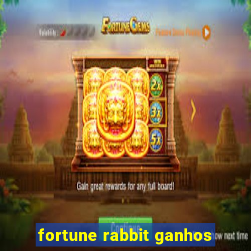 fortune rabbit ganhos