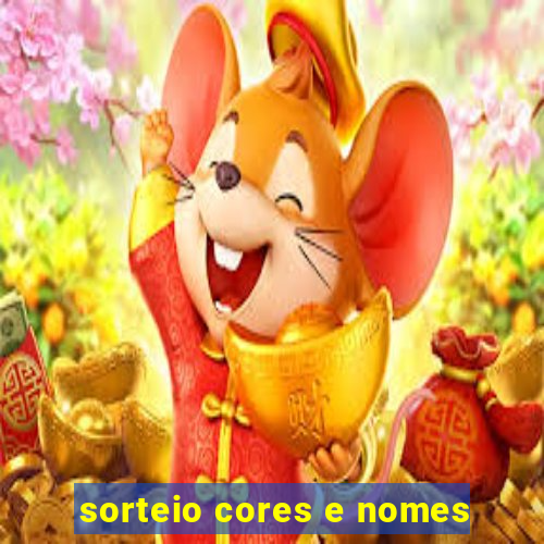 sorteio cores e nomes