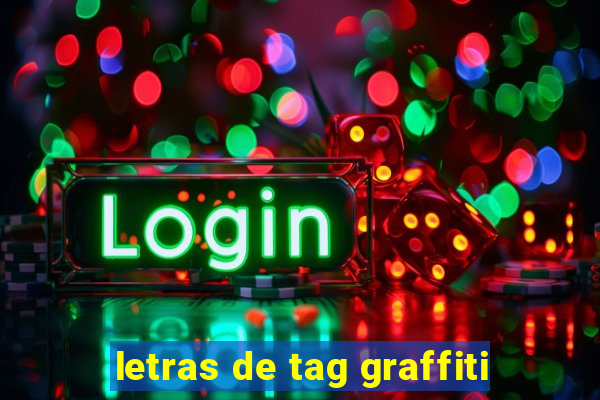 letras de tag graffiti