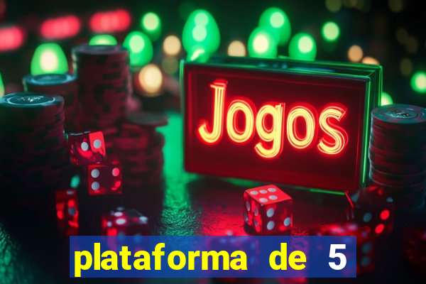 plataforma de 5 reais fortune tiger