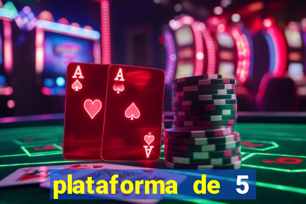 plataforma de 5 reais fortune tiger