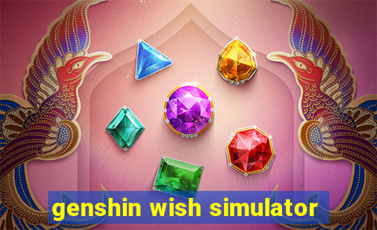 genshin wish simulator