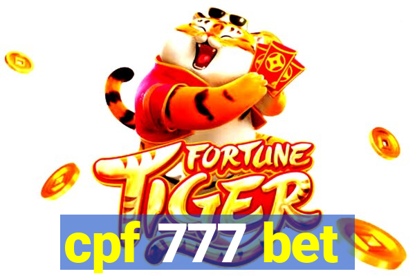 cpf 777 bet