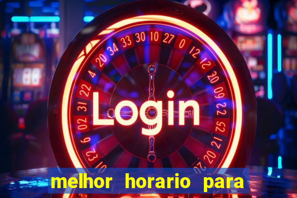 melhor horario para jogar fortune rabbit