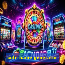 cute name generator