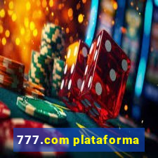 777.com plataforma