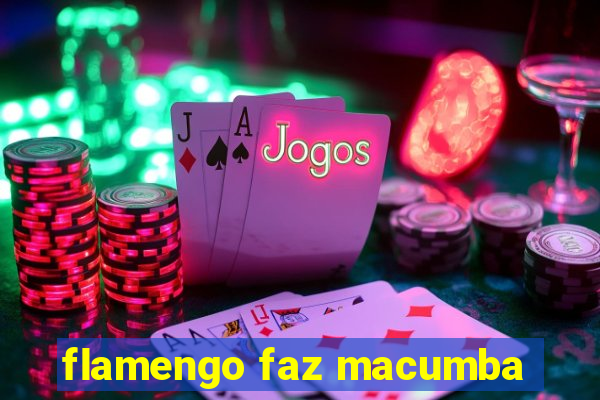 flamengo faz macumba