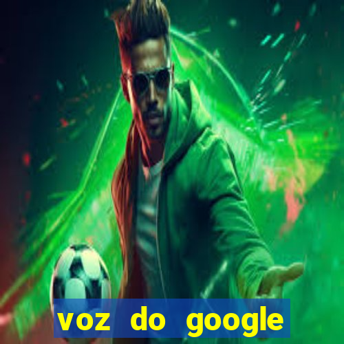 voz do google tradutor homem