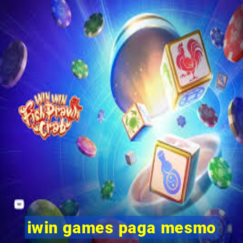 iwin games paga mesmo