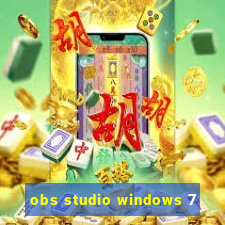 obs studio windows 7