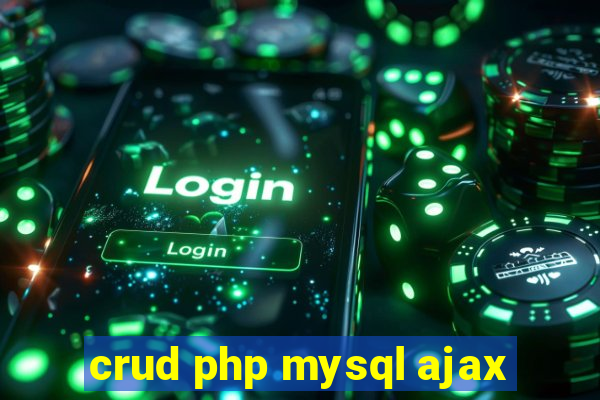 crud php mysql ajax