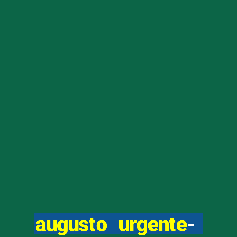 augusto urgente- jacobina 24 horas