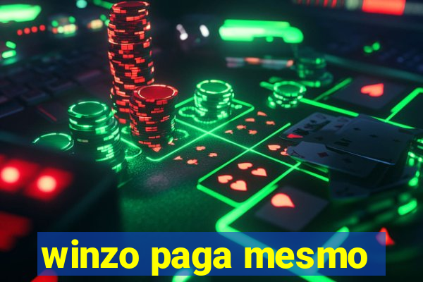 winzo paga mesmo