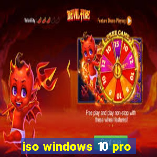 iso windows 10 pro