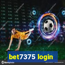 bet7375 login