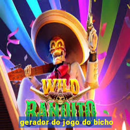 gerador do jogo do bicho