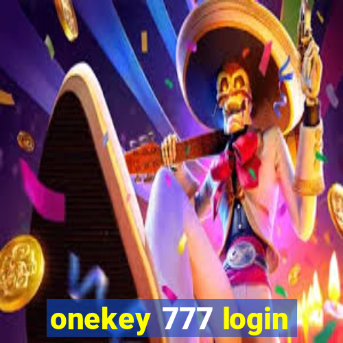 onekey 777 login