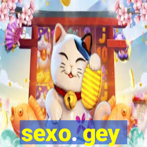 sexo. gey