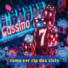 como ver rtp dos slots