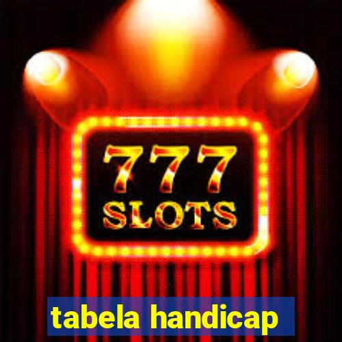 tabela handicap