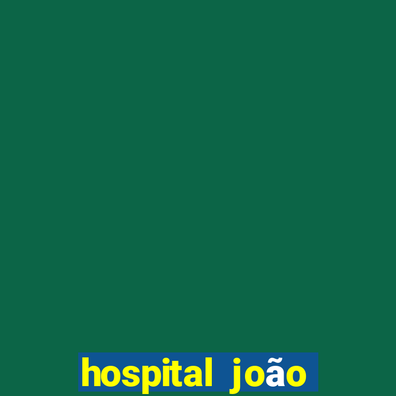 hospital joão paulo zona norte fechou