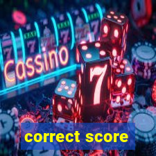 correct score