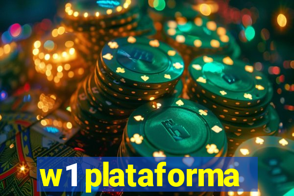 w1 plataforma