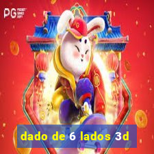 dado de 6 lados 3d