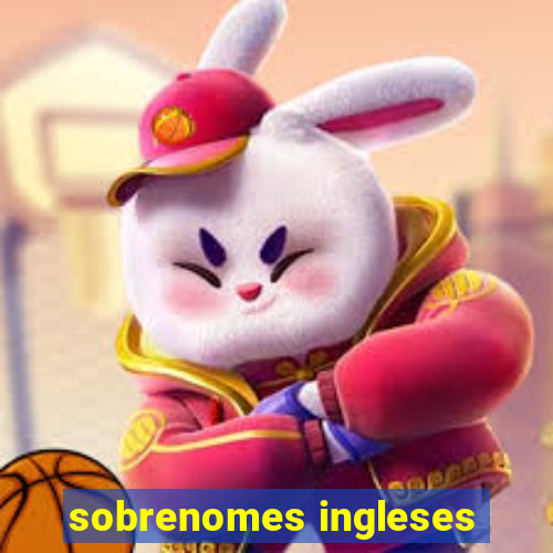 sobrenomes ingleses