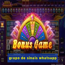 grupo de sinais whatsapp