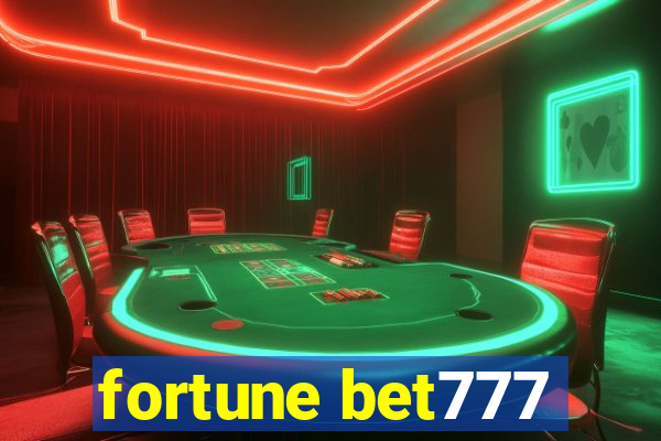 fortune bet777