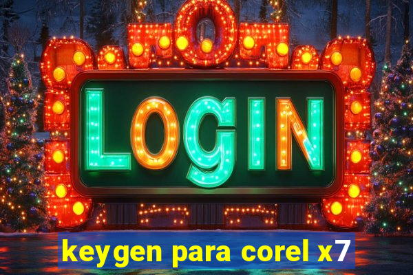 keygen para corel x7