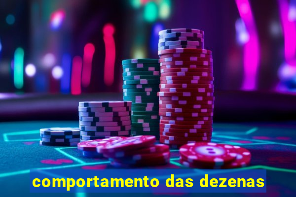 comportamento das dezenas