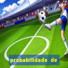 probabilidade de gol em um jogo