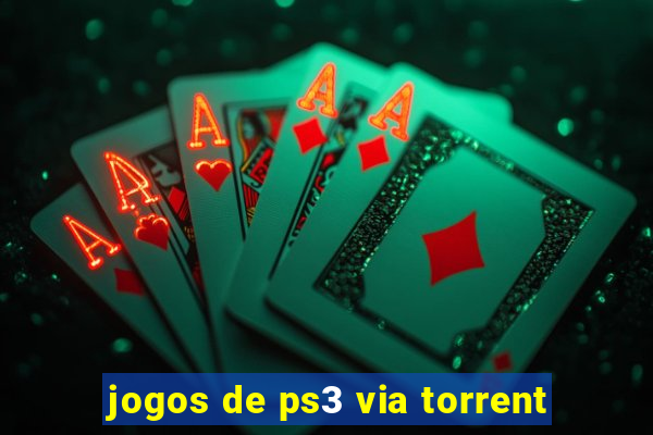 jogos de ps3 via torrent