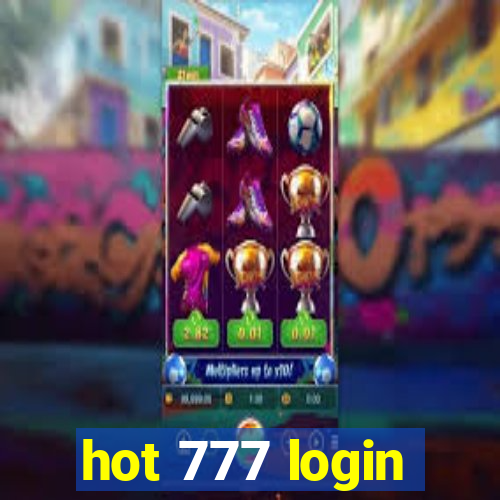 hot 777 login