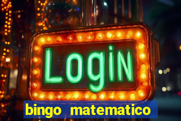 bingo matematico para ensino medio