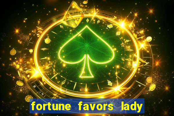 fortune favors lady nikuko legendado pt br