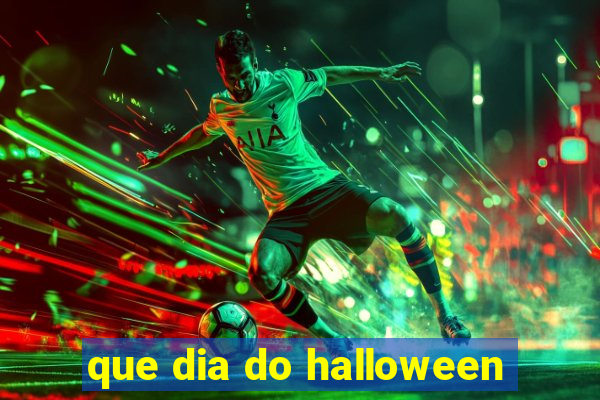 que dia do halloween