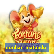 sonhar matando porco jogo do bicho