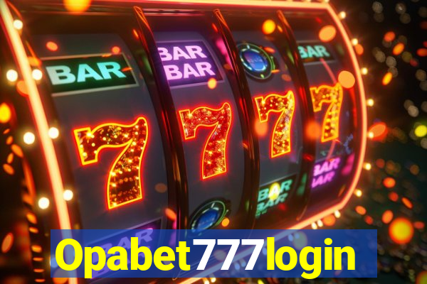 Opabet777login