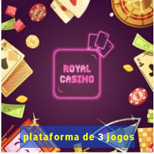 plataforma de 3 jogos