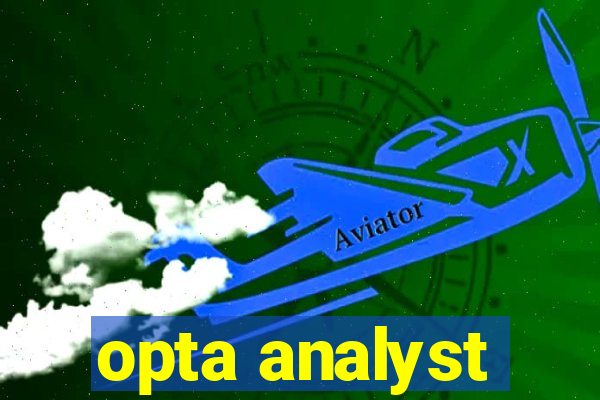 opta analyst