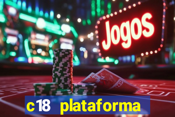 c18 plataforma login entrar