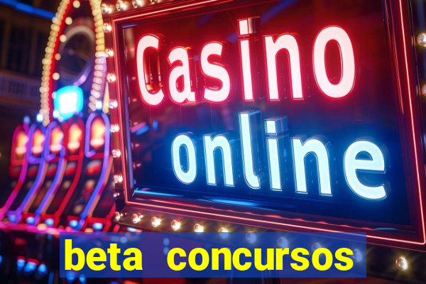 beta concursos senha apostila