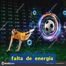 falta de energia em caucaia