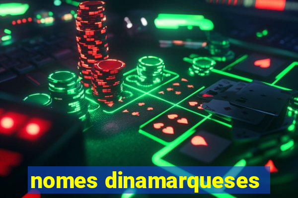 nomes dinamarqueses