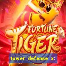 tower defense x: beta codes