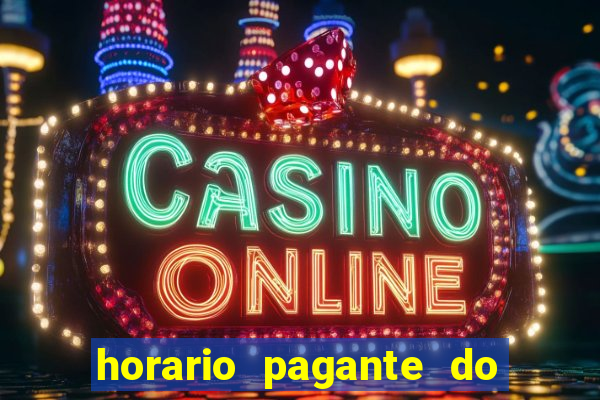 horario pagante do coelho fortune