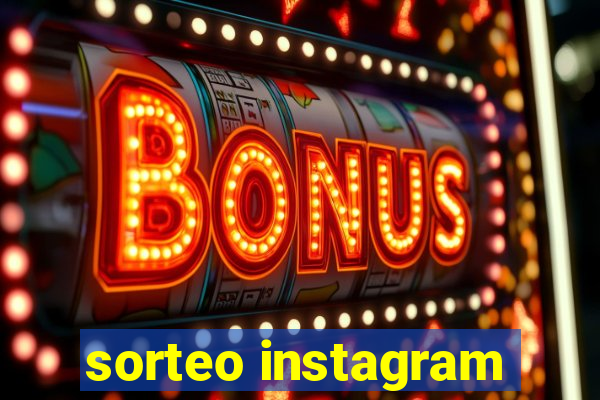 sorteo instagram